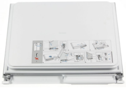 Dveře mrazáku do chladničky Bosch, Siemens - 11014310, 11014308, 11002729, 00748552