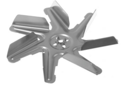 Vrtule ventilátoru kruhového tělesa - 11022060,11022059