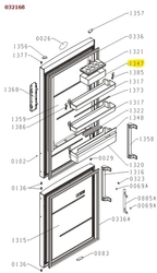 Miska půlená MultiBox do police chladničky Gorenje - 409806