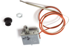 Termostat 1-fázový blokovací 235°C 240v - L-800mm ,4x85mm  manuál reset