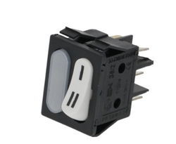 Světlo + vypínač 0/1 - 16a 230v  22mm x30mm  Angelo Po