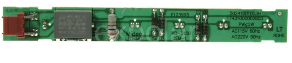 Led osvětlení chladničky - 17431000002603,50241001003H
